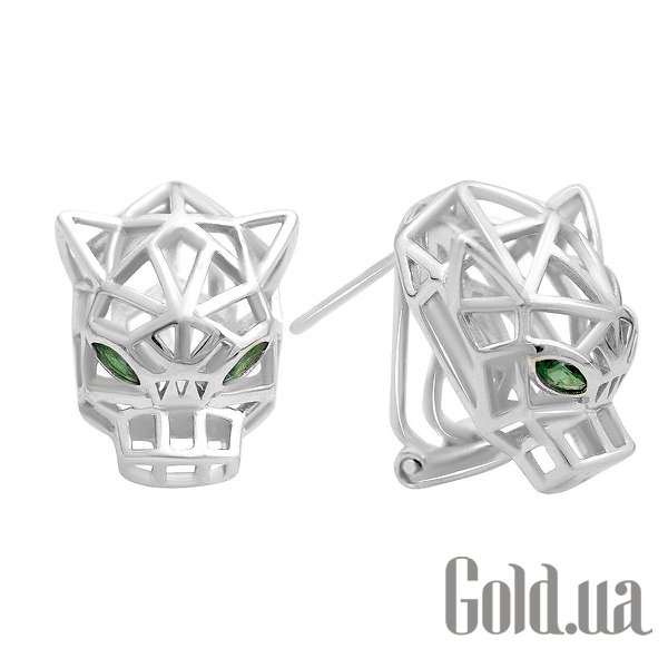 

Серьги Fresh Jewelry, Серебряные серьги с куб. циркониями