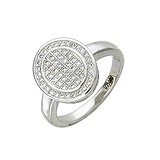 Женское серебряное кольцо с куб. циркониями, 1620433