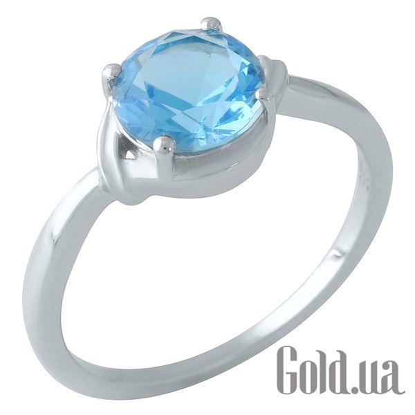 

Женские кольца Fresh Jewelry, Женское серебряное кольцо с синт. аквамарином, 19