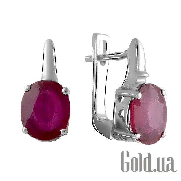 

Серьги Fresh Jewelry, Серебряные серьги с рубинами