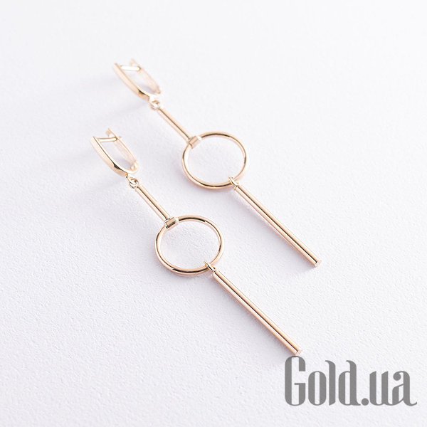 

Серьги с подвесками Украина, Золотые серьги