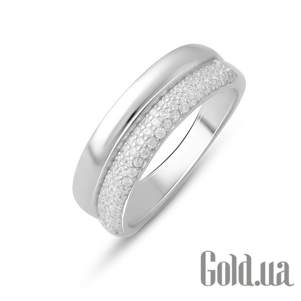 

Обручальное кольцо Fresh Jewelry, Серебряное обручальное кольцо с куб. циркониями, 17