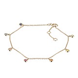 Заказать Жіночий золотий браслет із сапфірами (T58016A0) ,цена 14548 грн., в интернет-магазине Gold.ua