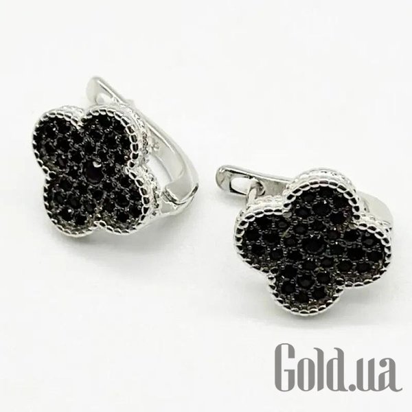 

Серьги Silvex925, Серебряные серьги с куб. циркониями