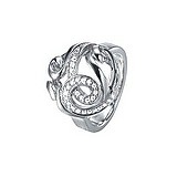 Pierre Cardin Женское серебряное кольцо с куб. циркониями, 051921