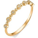 Женское золотое кольцо с бриллиантами, 1556178