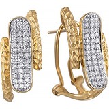 Золоті сережки з діамантами, 1649618