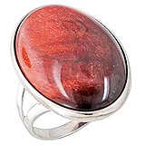 Женское серебряное кольцо с сердоликом, 1665490