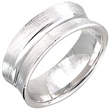 Серебряное обручальное кольцо, 1672658