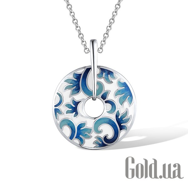 

Женские кулоны Lurie Jewelry, Серебряный кулон с эмалью