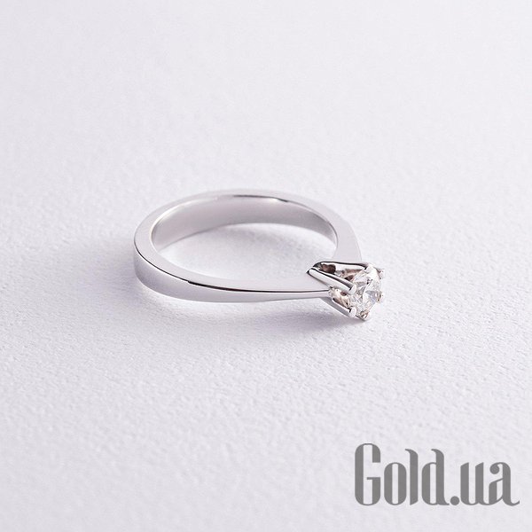 

Кольцо Украина, Золотое кольцо с бриллиантом, 17