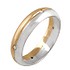 Bibigi Золотое обручальное кольцо с бриллиантами - фото 1