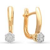 Золоті сережки з діамантами, 1639635