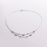 Серебряное колье с эмалью, 1755859