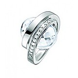 Pierre Cardin Женское серебряное кольцо с куб. циркониями, 051923