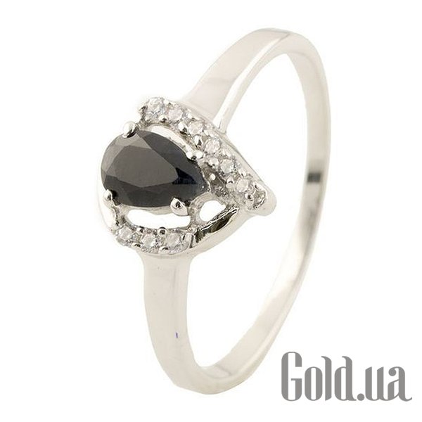 

Женские кольца Fresh Jewelry, Женское серебряное кольцо с сапфиром и куб. циркониями, 16