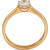 Золотое кольцо с куб. цирконием, 1621972