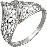 Женское серебряное кольцо с куб. циркониями, 1650900