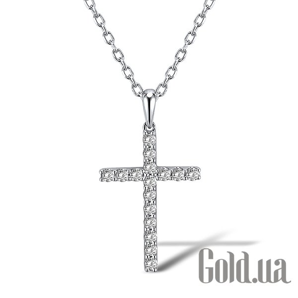 

Кулон-крестик Lurie Jewelry, Золотой кулон с бриллиантами