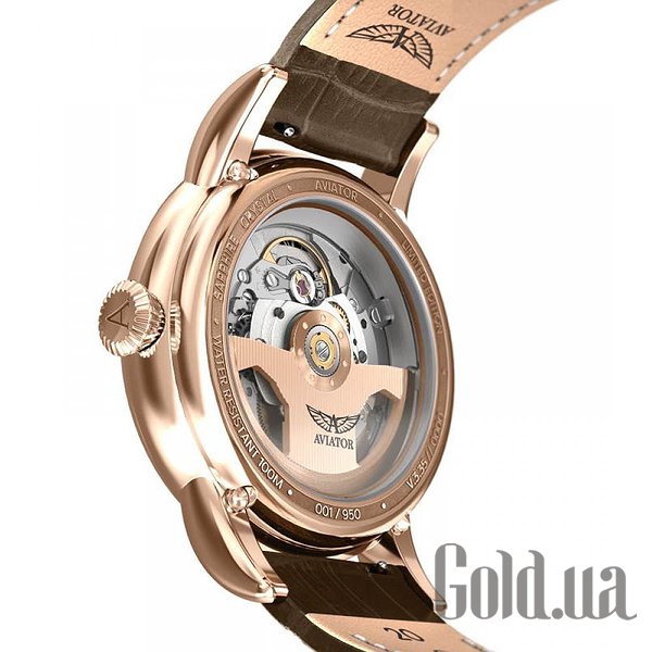 Швейцарський годинник Aviator Чоловічий годинник Douglas Day Date V.3.35.2.280.4