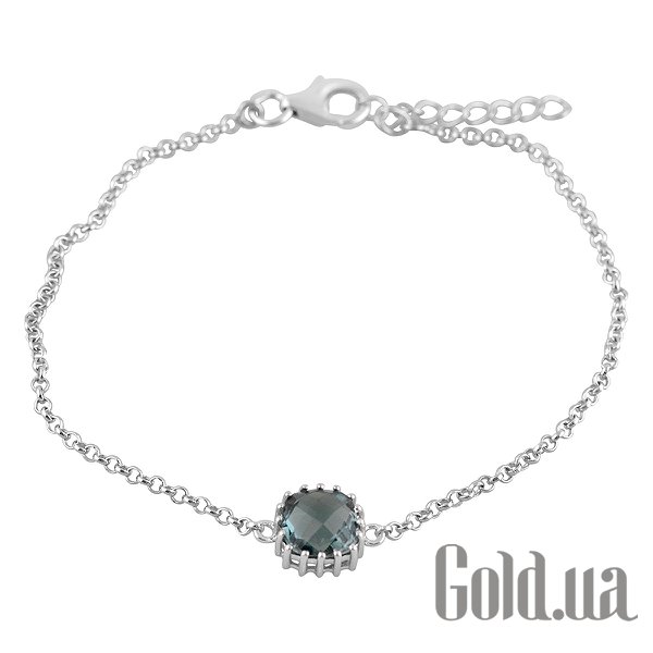 

Женские браслеты Fresh Jewelry, Женский серебряный браслет с топазом, 17