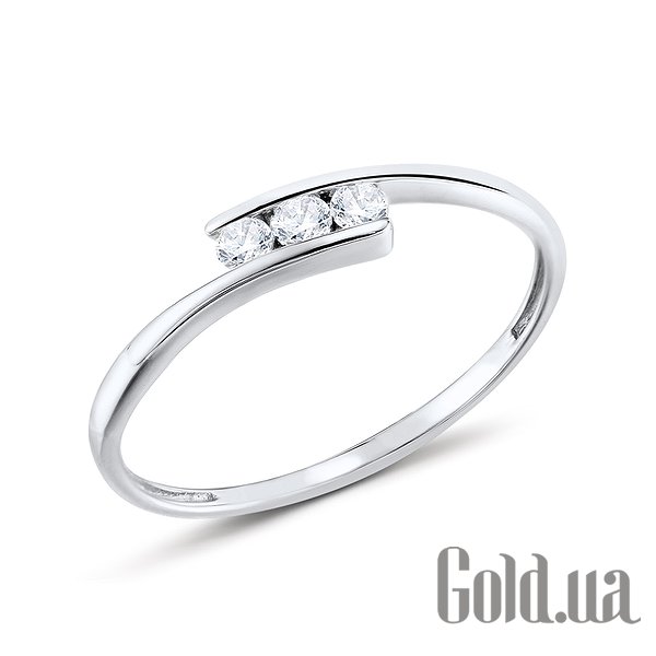 

Кольцо Lurie Jewelry, Золотое кольцо с бриллиантами, 17