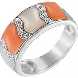 Женское золотое кольцо с бриллиантами, 1649621