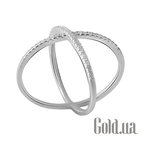 

Женские кольца Fresh Jewelry, Женское серебряное кольцо с куб. циркониями, 18