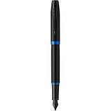 Parker Перьевая ручка IM 17 Professionals Vibrant Rings Marine Blue BT FP F 27 011