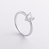 Серебряное кольцо с куб. цирконием