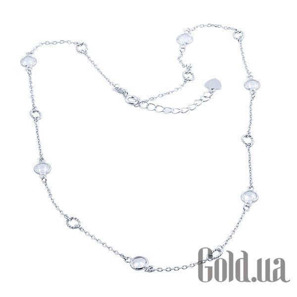 

Женские колье Fresh Jewelry, Серебряное колье с куб. циркониями, 40
