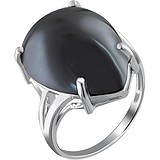 Женское серебряное кольцо с ониксом, 1622486
