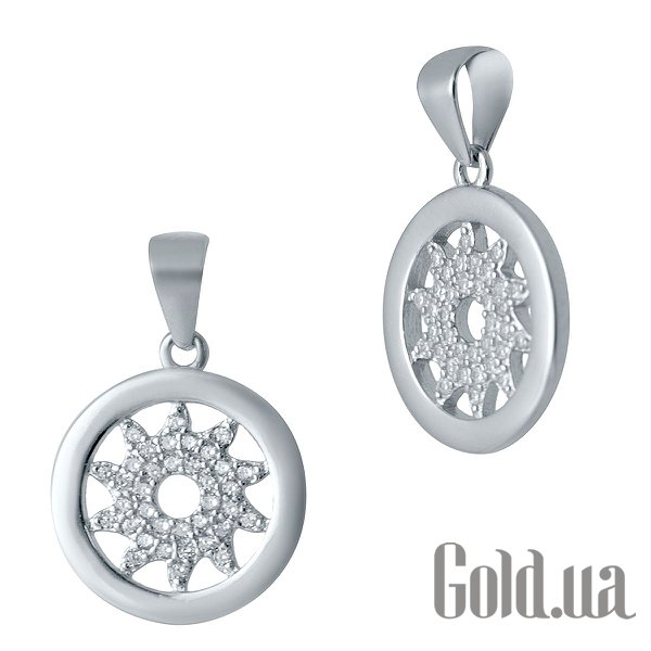 

Женские кулоны Fresh Jewelry, Серебряный кулон с куб. циркониями