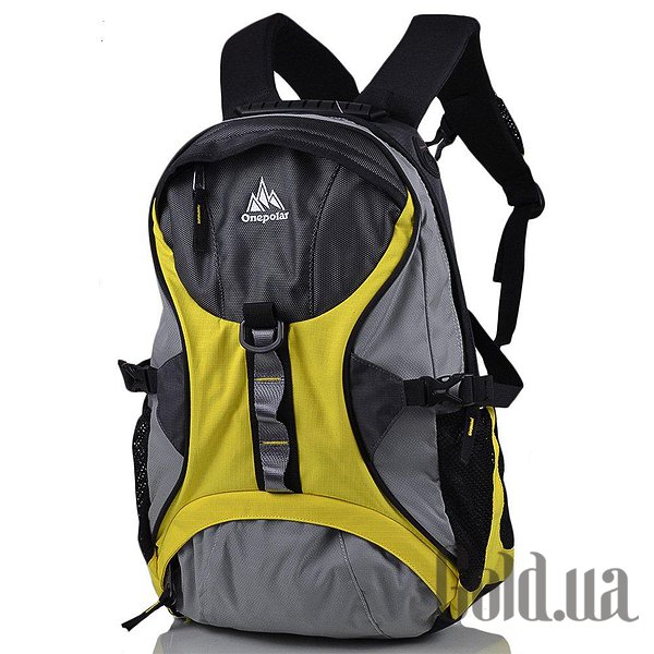 

Рюкзак Onepolar, Черный;серый;желтый, Рюкзак W1056-yellow
