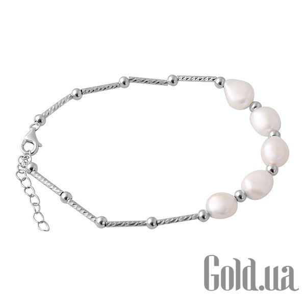

Женские браслеты Fresh Jewelry, Женский серебряный браслет с культив. жемчугом, 17