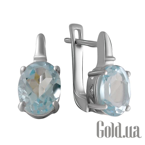

Серьги Fresh Jewelry, Серебряные серьги с топазами