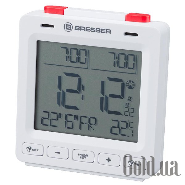 

Настольные часы Bresser, Настольные часы MyTime Easy II RC White 8010061GYE000