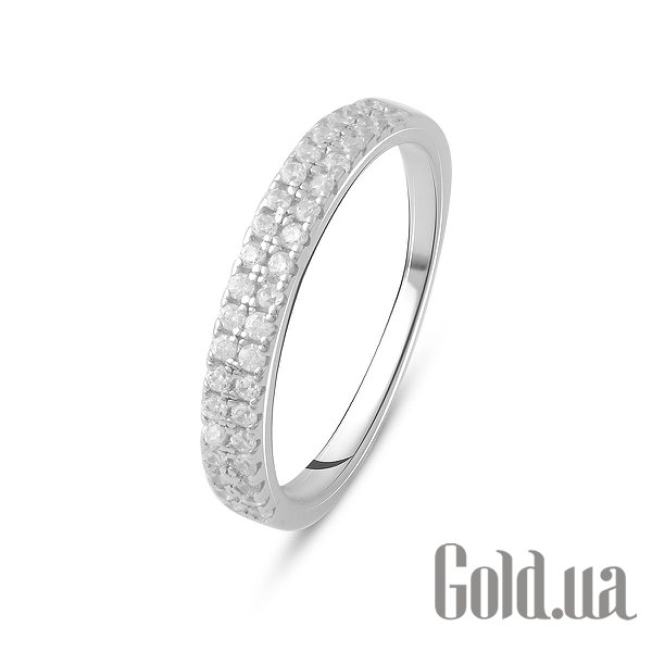 

Обручальное кольцо Fresh Jewelry, Серебряное обручальное кольцо с куб. циркониями, 17