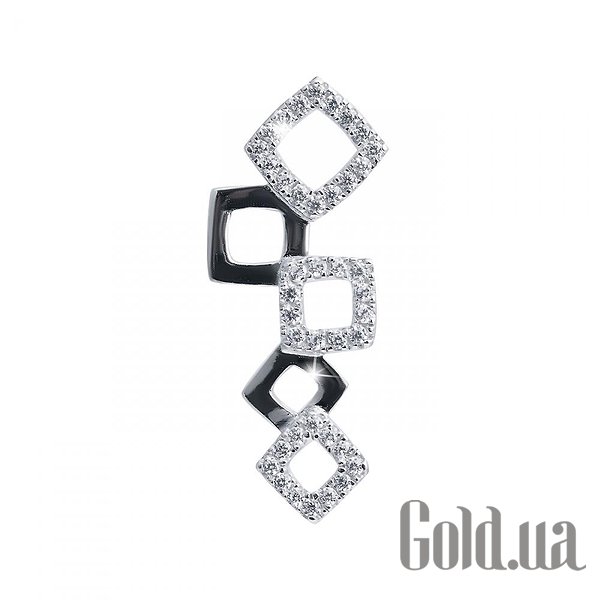 

Женские кулоны Lurie Jewelry, Серебряный кулон с куб. циркониями