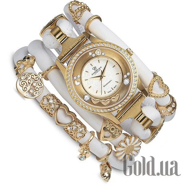 

Швейцарские часы Christina Design, Женские часы Watches & Charms 300GWBL Family 16