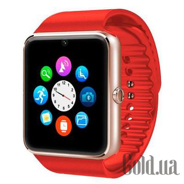 

Смарт-часы UWatch, Смарт часы Smart GT08 Red 815