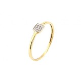Золотое кольцо с бриллиантами, 1699543