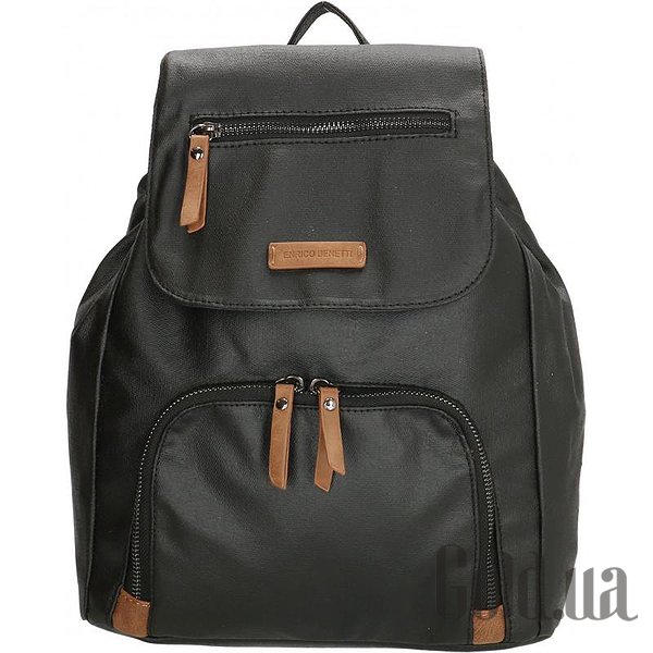 

Рюкзак Enrico Benetti, Черный, Рюкзак Dakar Eb66401 001