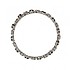 Женское серебряное кольцо с бриллиантами и сапфирами - фото 2