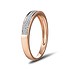 Обручальное золотое кольцо с бриллиантами - фото 3