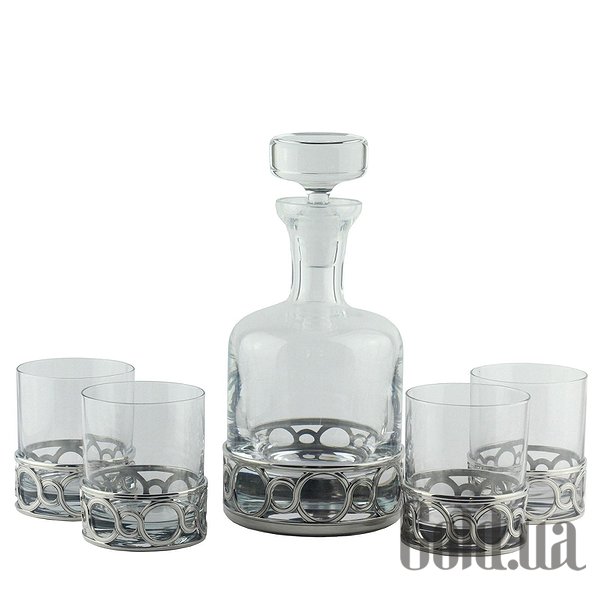 

Сервиз/набор Royal Selangor, Набор для виски 5 шт. Medallion 012363R/014193R