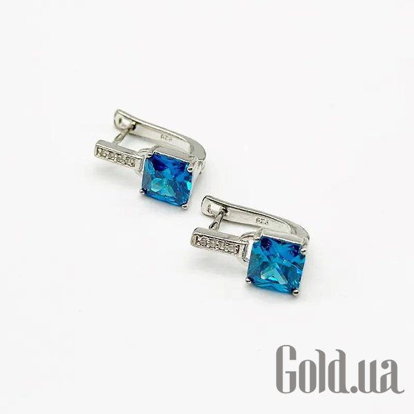 

Серьги Silvex925, Серебряные серьги с куб. циркониями