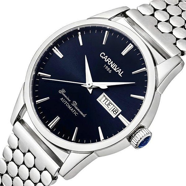 Carnival Чоловічий годинник Flagman Silver Honey 3962 bt3962
