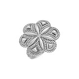 Женское серебряное кольцо с куб. циркониями, 1541336