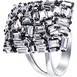 Женское серебряное кольцо с куб. циркониями, 1609688